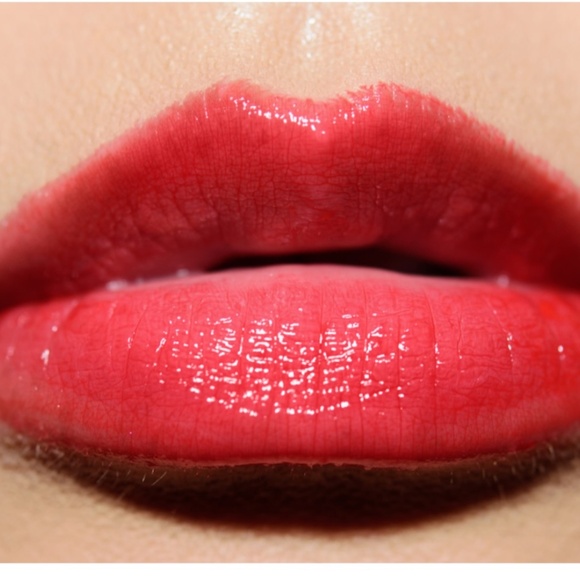 NWT YVES SAINT LAURENT Rouge Volupté Candy Glaze Double Care Balm #10 Red Crush - Picture 3 of 4